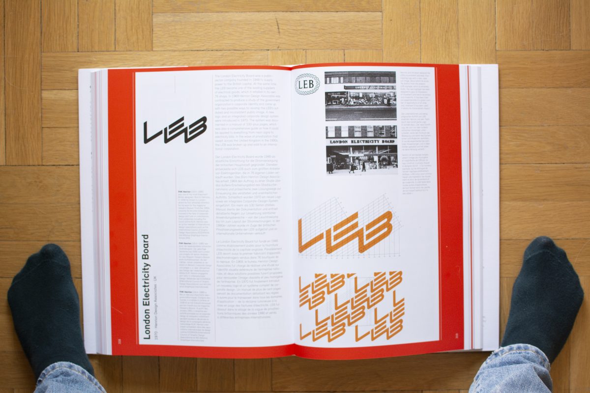 the book is called logo modernism and it's huge